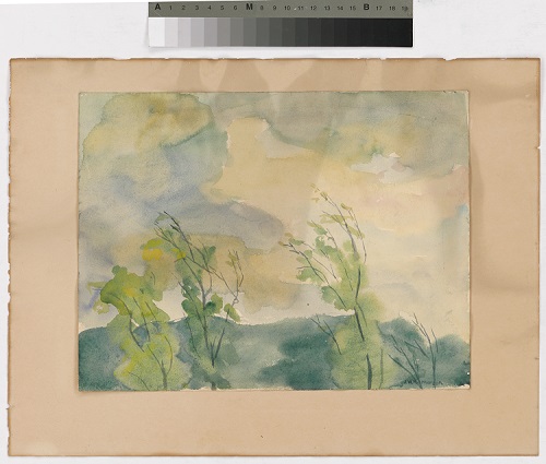 10. J. H.  Macpherson, ca. 1920. Untitled watercolor.  Private Collection